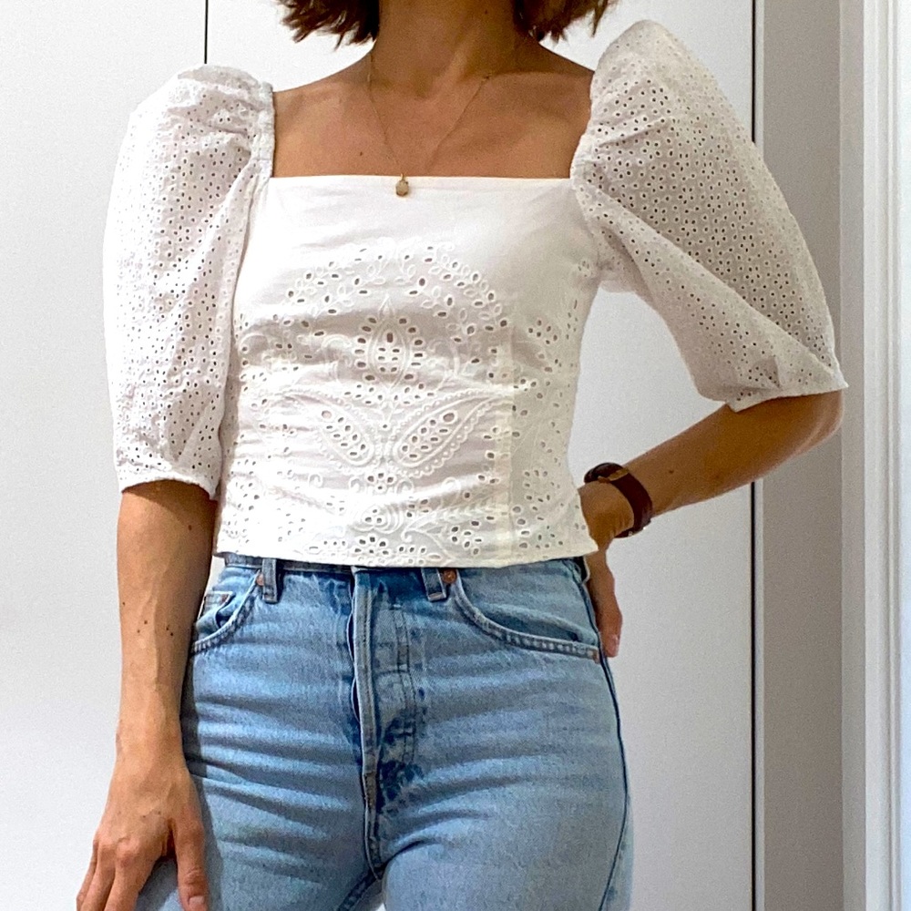 Embroidered blouse - Picture 2 of 2
